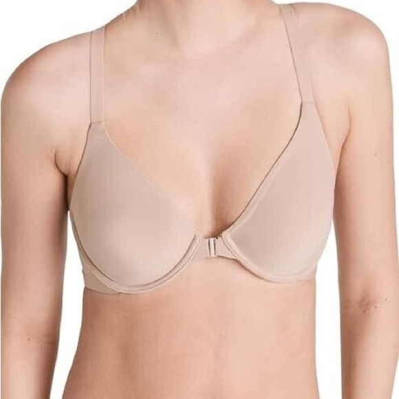 NWT Natori Women’s Racerback Wired Smooth Comfort Bra in Cafe in size 32DD - Picture 1 of 6